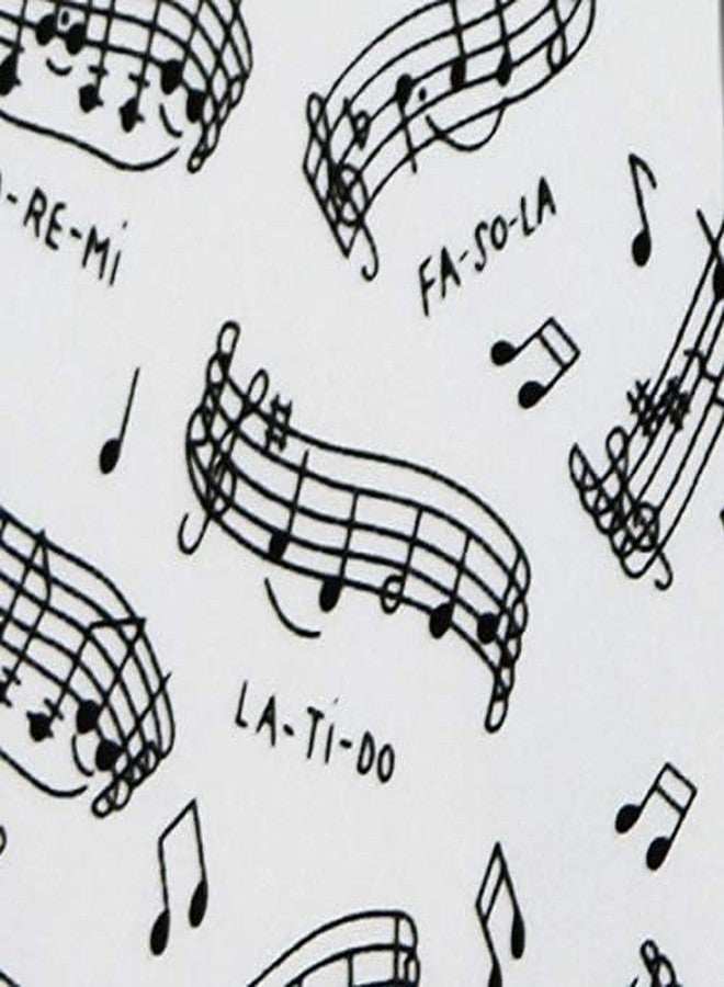 Three Rooker Do Re Mi Tie Musical Notes Ties Mens Neckties - Image 3